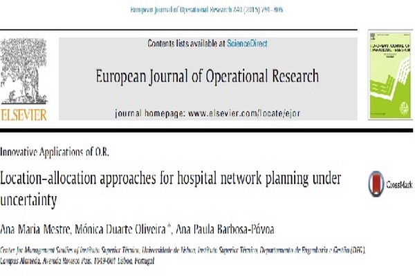 دانلود مقاله ترجمه شده مکانیابی و تخصیص برای شبکه بیمارستانی تحت شرایط عدم قطعیت 2021