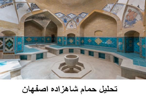  پاورپوینت تحلیل حمام شاهزاده اصفهان