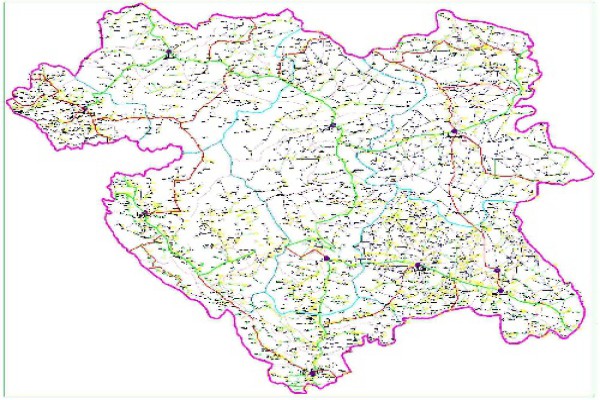 دانلود نقشه اتوکدی کردستان