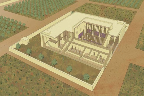 قاراجمیرلی، کاخ ساتراپی هخامنشی