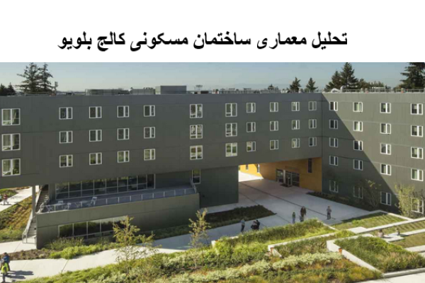 پاورپوینت تحلیل معماری سالن مسکونی کالج بلویو