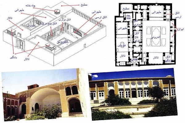 پاورپوینت بررسی یک نمونه بنای تاریخی ،طراحی معماری 1