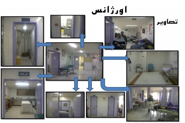 پاورپوینت آشنایی با فضای اورژانس در بیمارستان