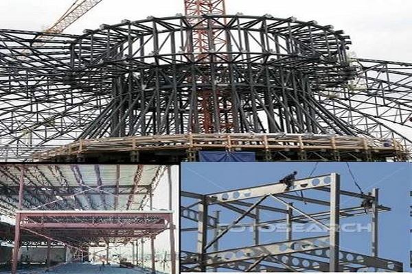 پاورپوینت بررسی تاثیر راهکار های سبک سازی در کاهش وزن سازه های فولادی