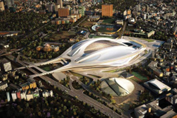 دانلود پاورپوینت استادیوم المپیک توکیو 2021