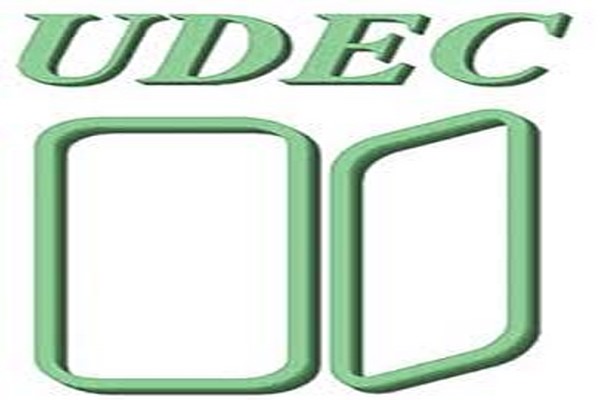 پاورپوینت معرفی نرم افزار UDEC (پروژه درس کاربرد کامپیوتر در معادن)