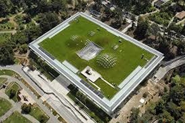 پاورپوینت بررسی معماری سبز در آکادمی علوم کالیفرنیا – رنزو پیانو